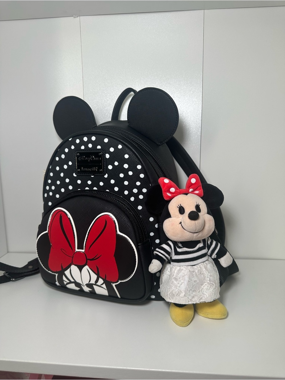 Disney Minnie Mouse Nuimos and Loungefly Bundle